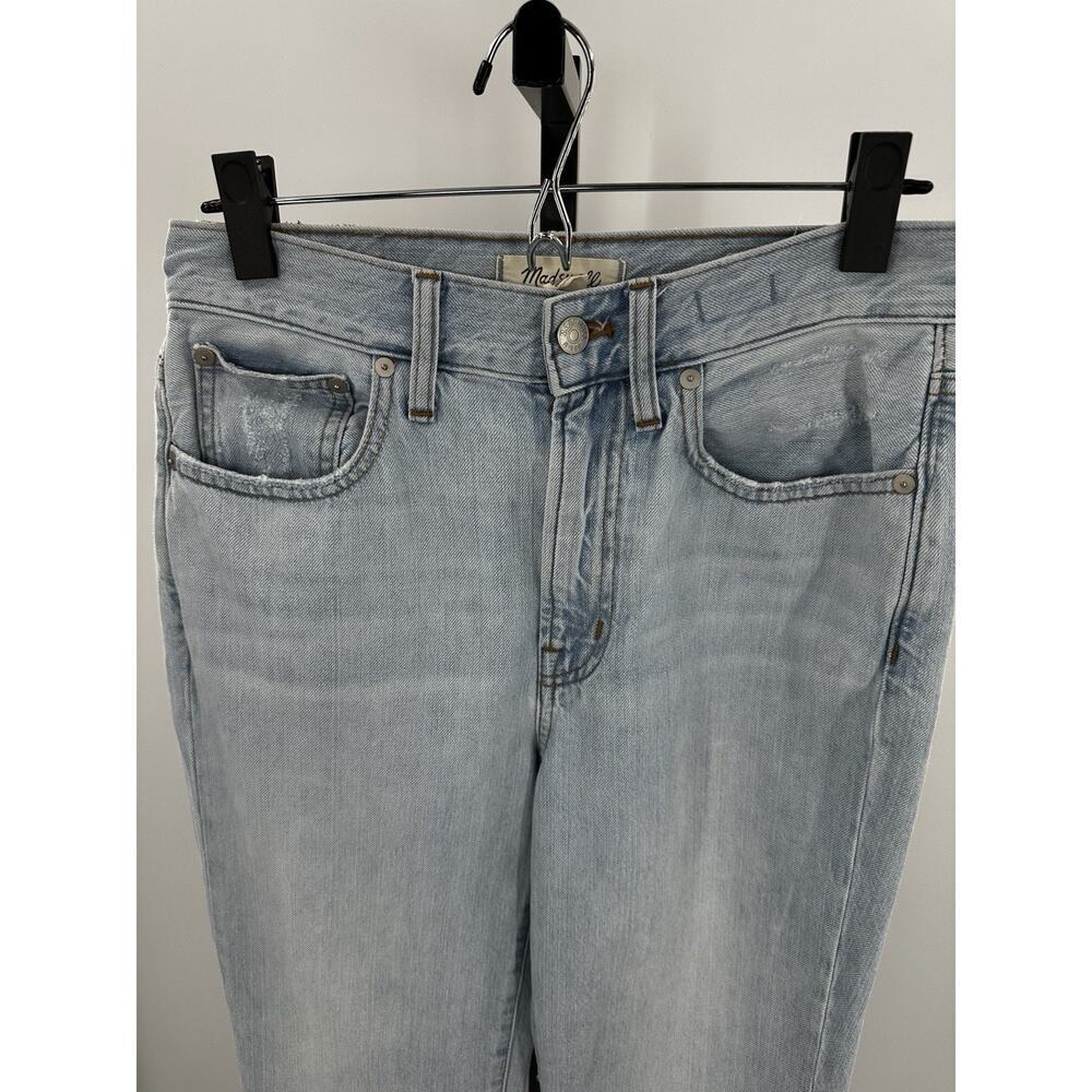 Madewell Perfect Vintage Jean 27T Light Wash High Rise Stretch Denim Women’s - Picture 4 of 8